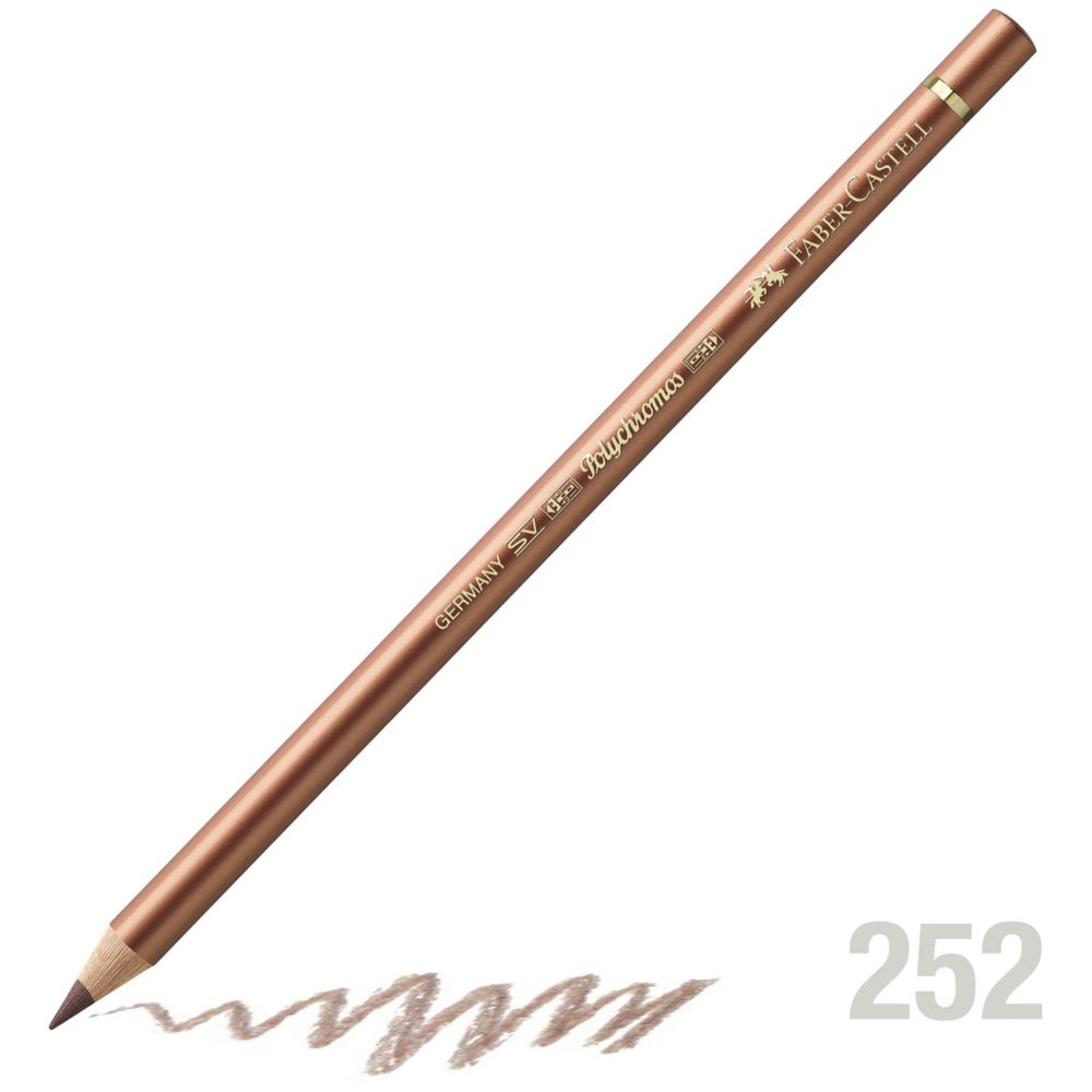 مداد رنگی فابرکاستل پلی کروم تکی کد 252 - Copper