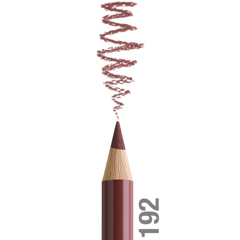 مداد رنگی فابرکاستل پلی کروم تکی کد 192 - Indian Red