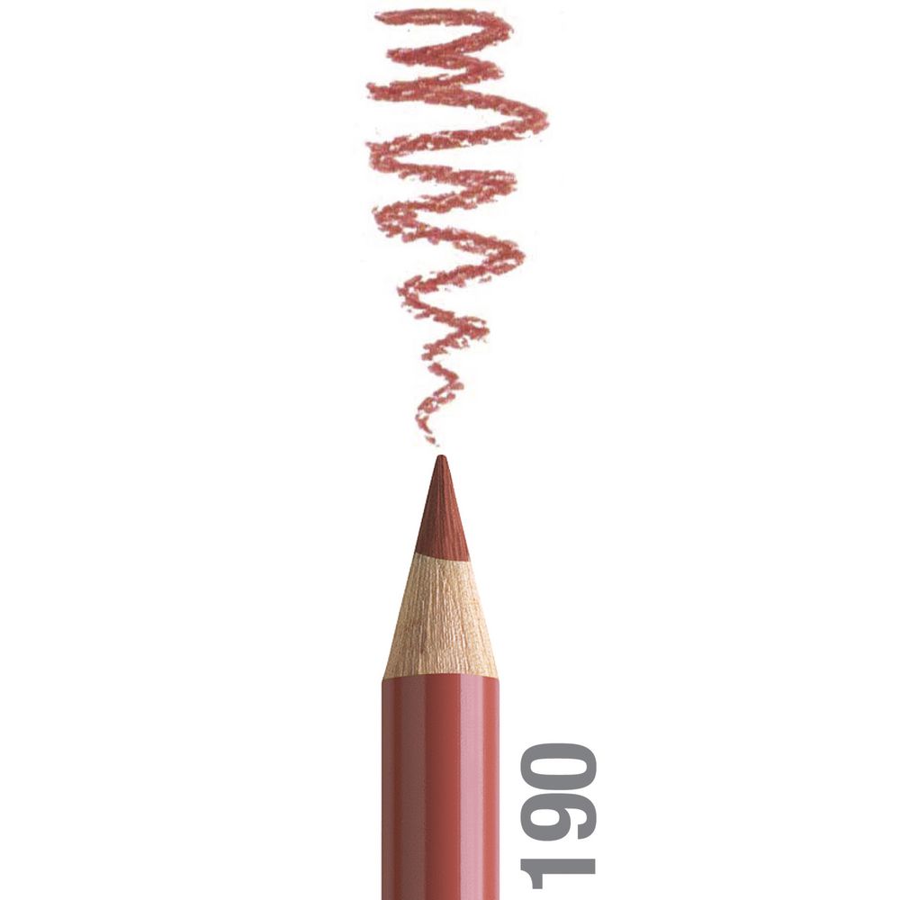 مداد رنگی فابرکاستل پلی کروم تکی کد 190 - Venetian Red