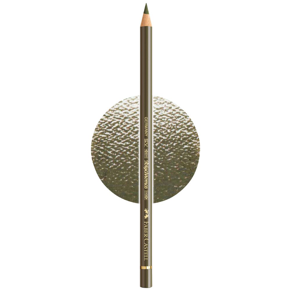مداد رنگی فابرکاستل پلی کروم تکی کد 173 - Olive Green Yellowish