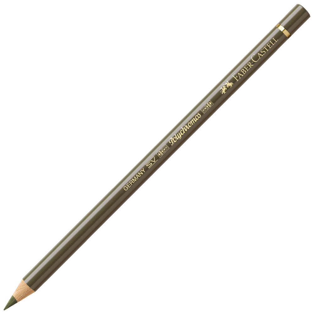 مداد رنگی فابرکاستل پلی کروم تکی کد 173 - Olive Green Yellowish