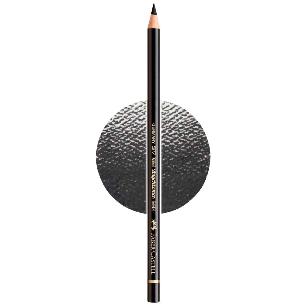مداد رنگی فابرکاستل پلی کروم تکی کد 199 - Black