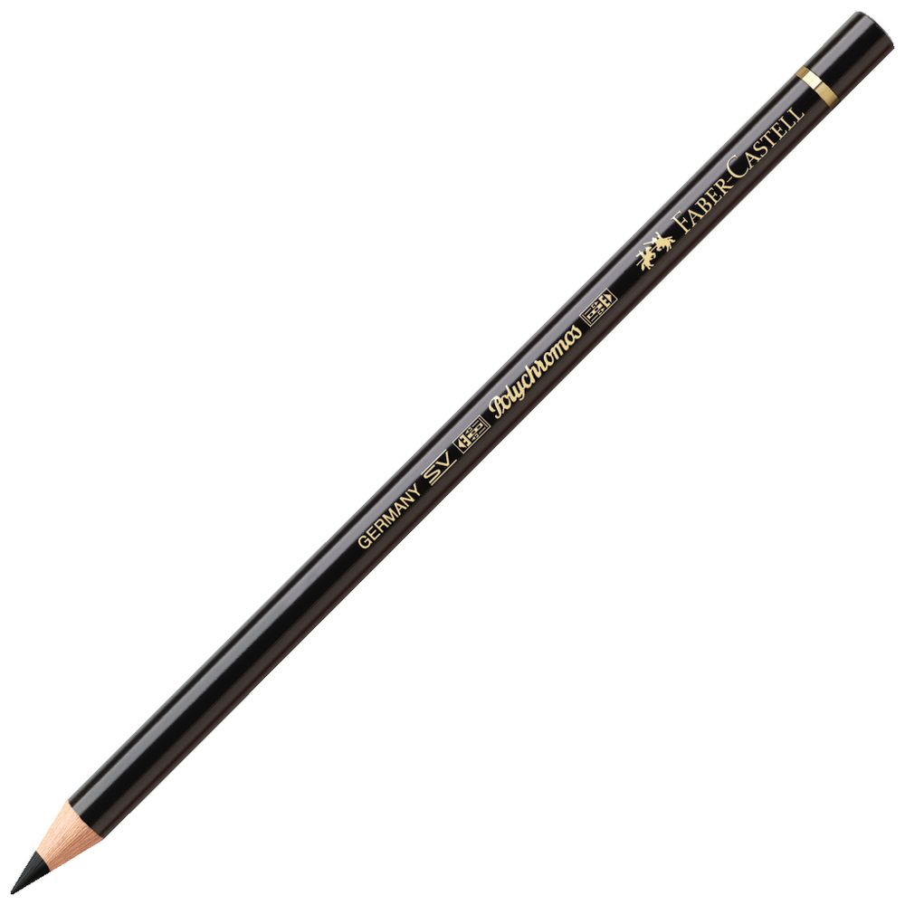 مداد رنگی فابرکاستل پلی کروم تکی کد 199 - Black