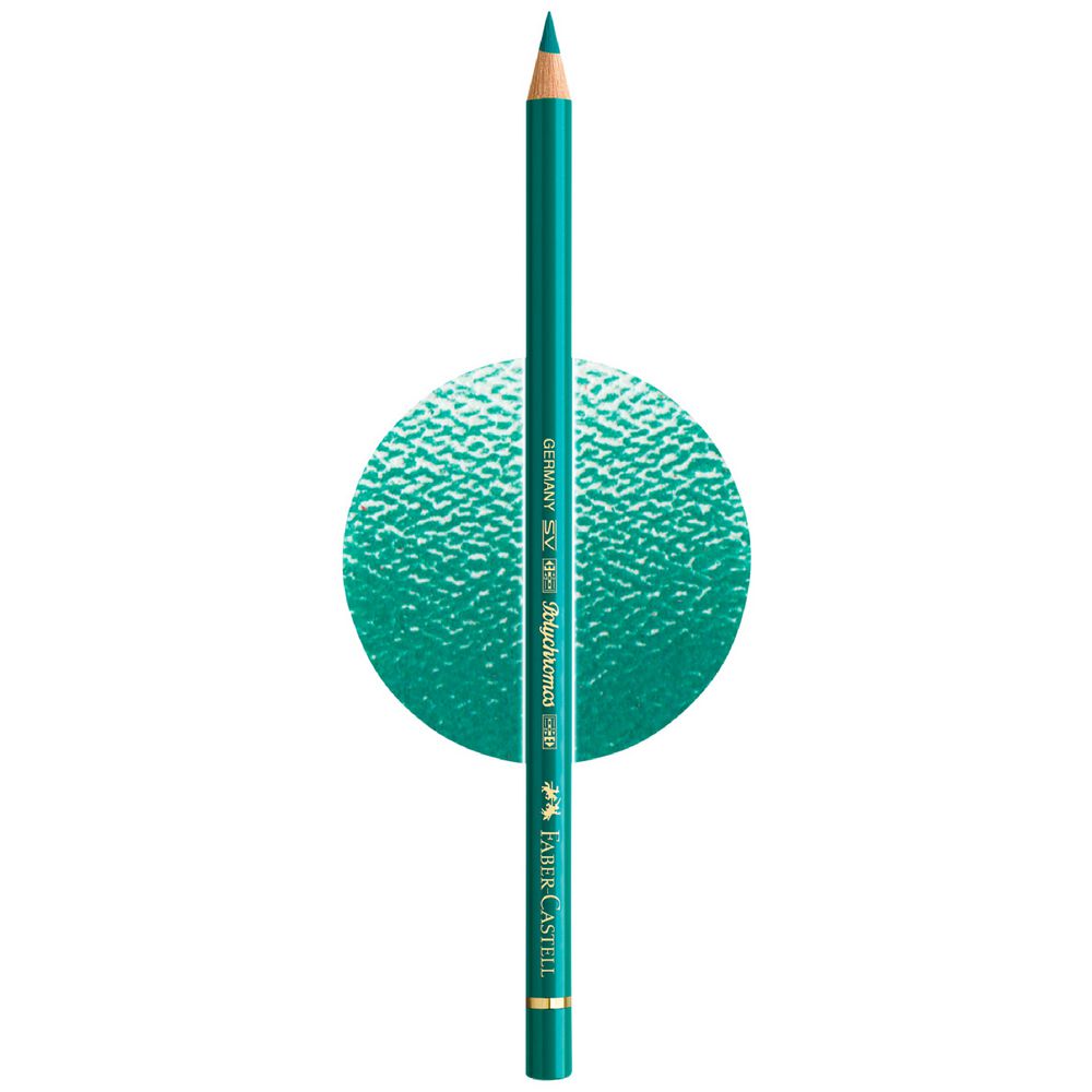 مداد رنگی فابرکاستل پلی کروم تکی کد 276 - Chrome Oxide Green Fiery