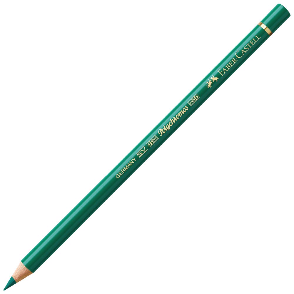 مداد رنگی فابرکاستل پلی کروم تکی کد 264 - Dark Phthalo Green