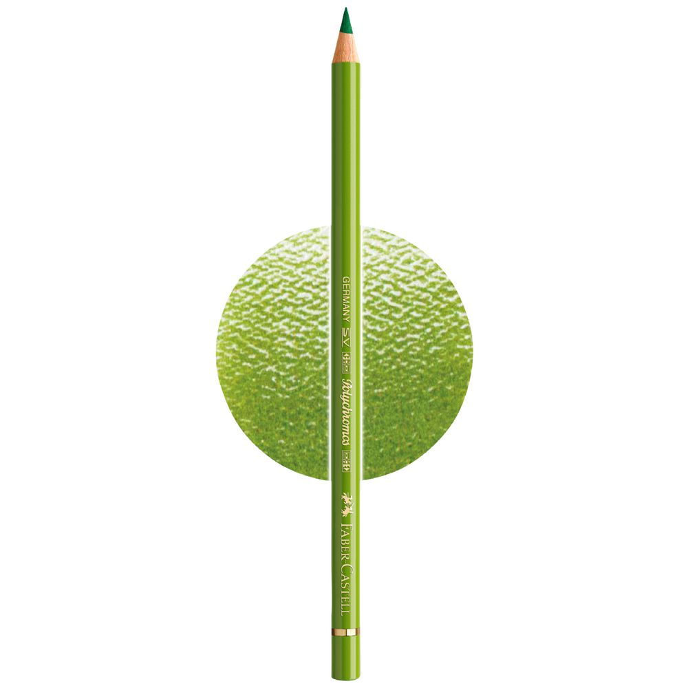 مداد رنگی فابرکاستل پلی کروم تکی کد 168 - Carth Green Yellowish