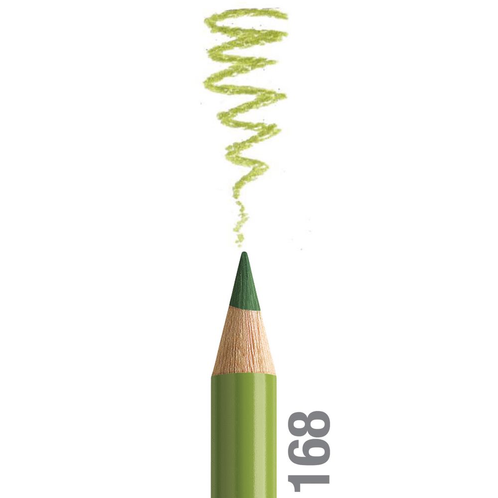 مداد رنگی فابرکاستل پلی کروم تکی کد 168 - Carth Green Yellowish