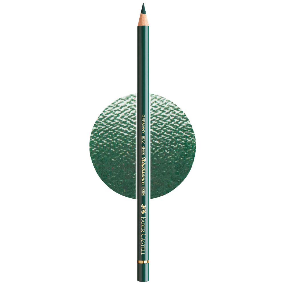 مداد رنگی فابرکاستل پلی کروم تکی کد 165 - Juniper Green