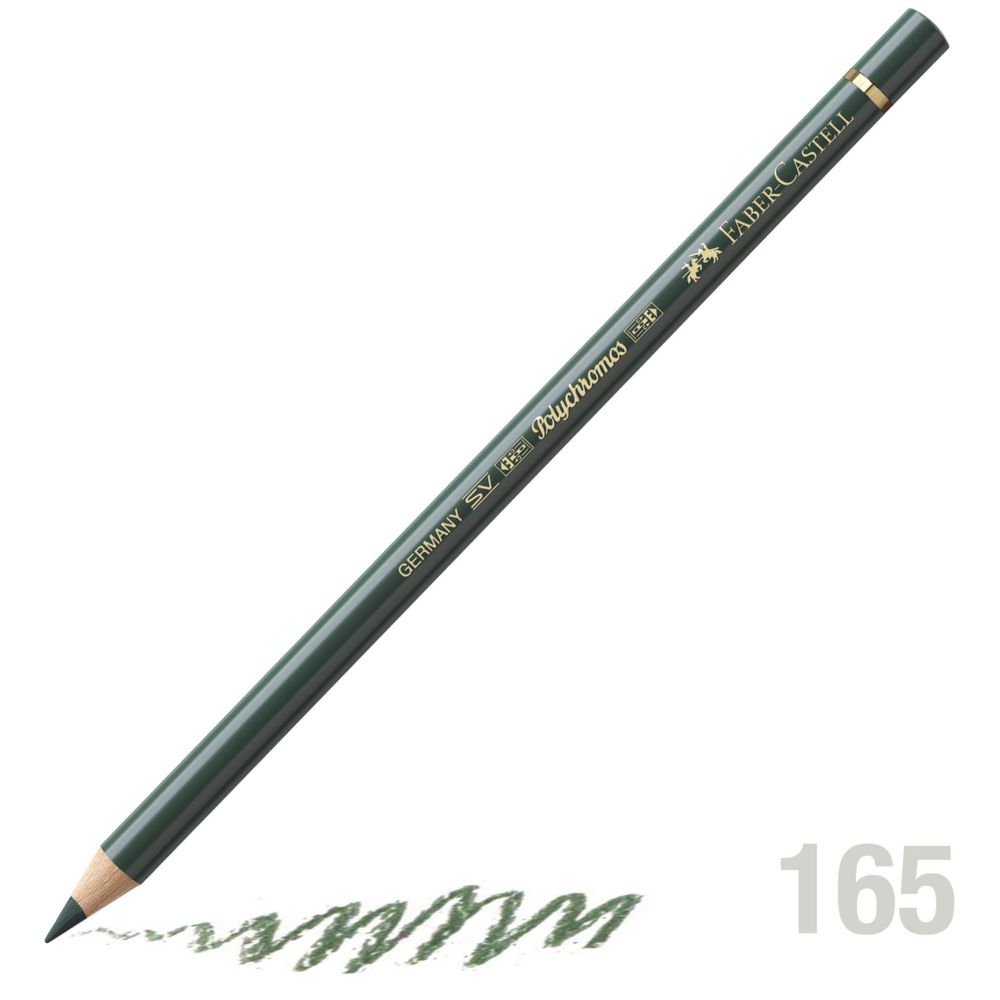 مداد رنگی فابرکاستل پلی کروم تکی کد 165 - Juniper Green