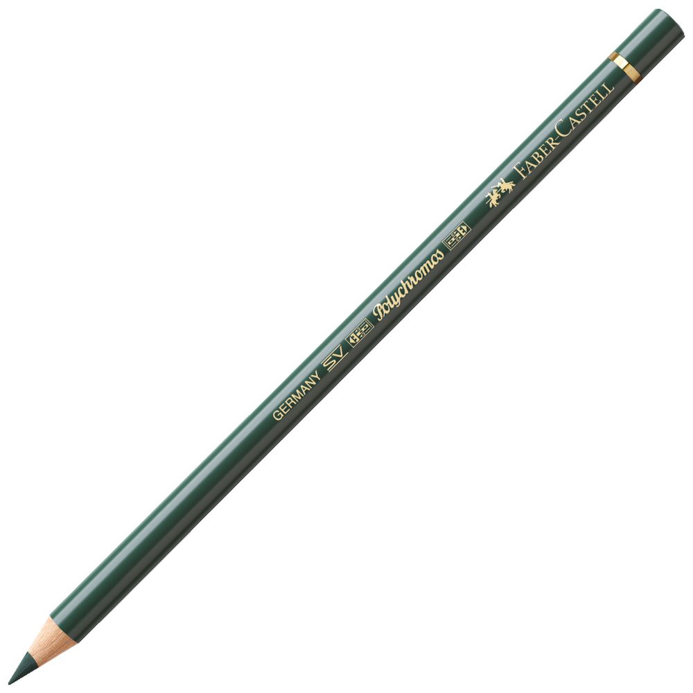 مداد رنگی فابرکاستل پلی کروم تکی کد 165 - Juniper Green