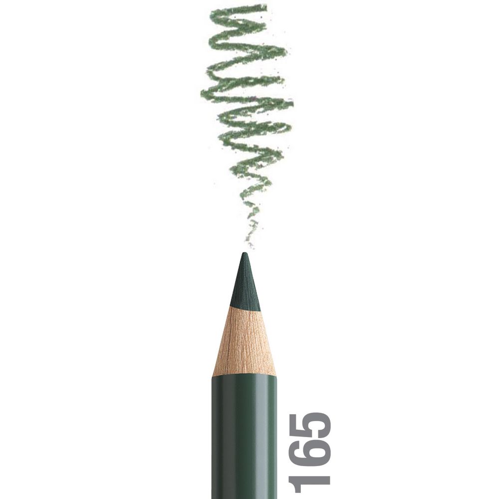 مداد رنگی فابرکاستل پلی کروم تکی کد 165 - Juniper Green