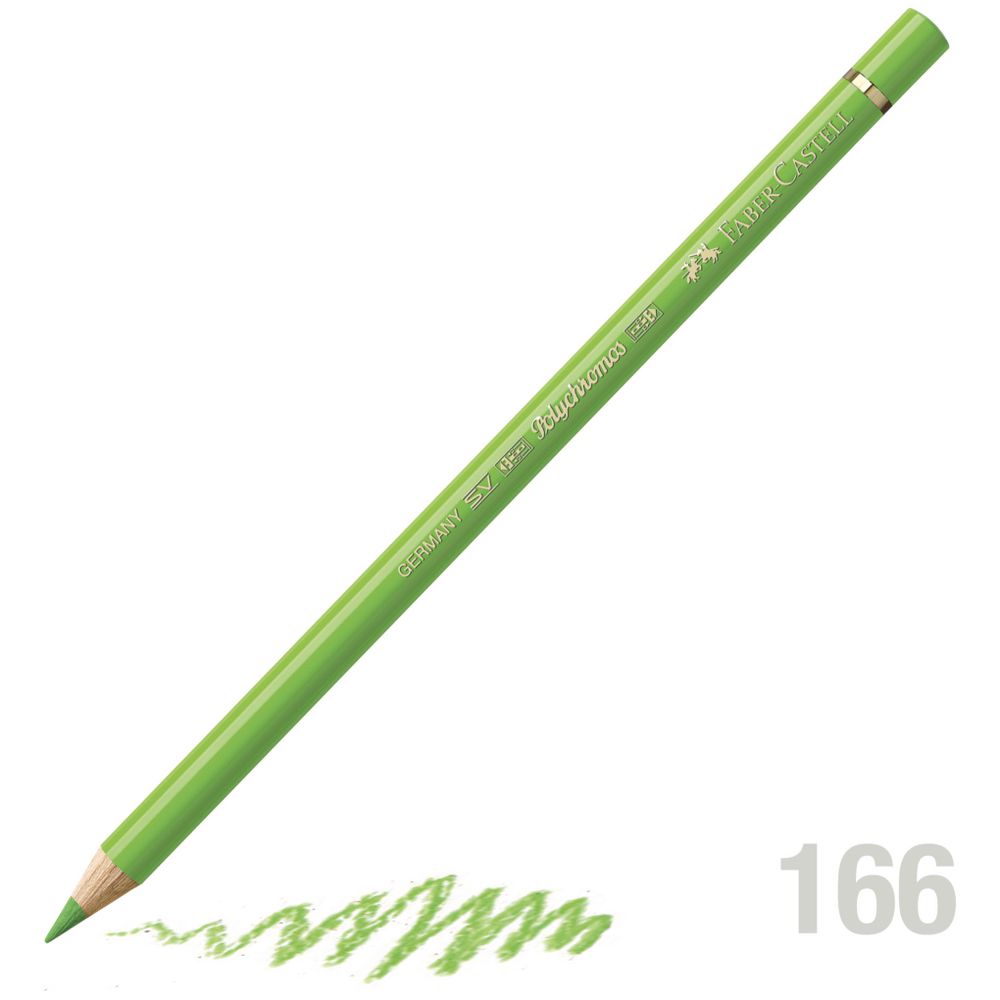 مداد رنگی فابرکاستل پلی کروم تکی کد 166 - Grass Green