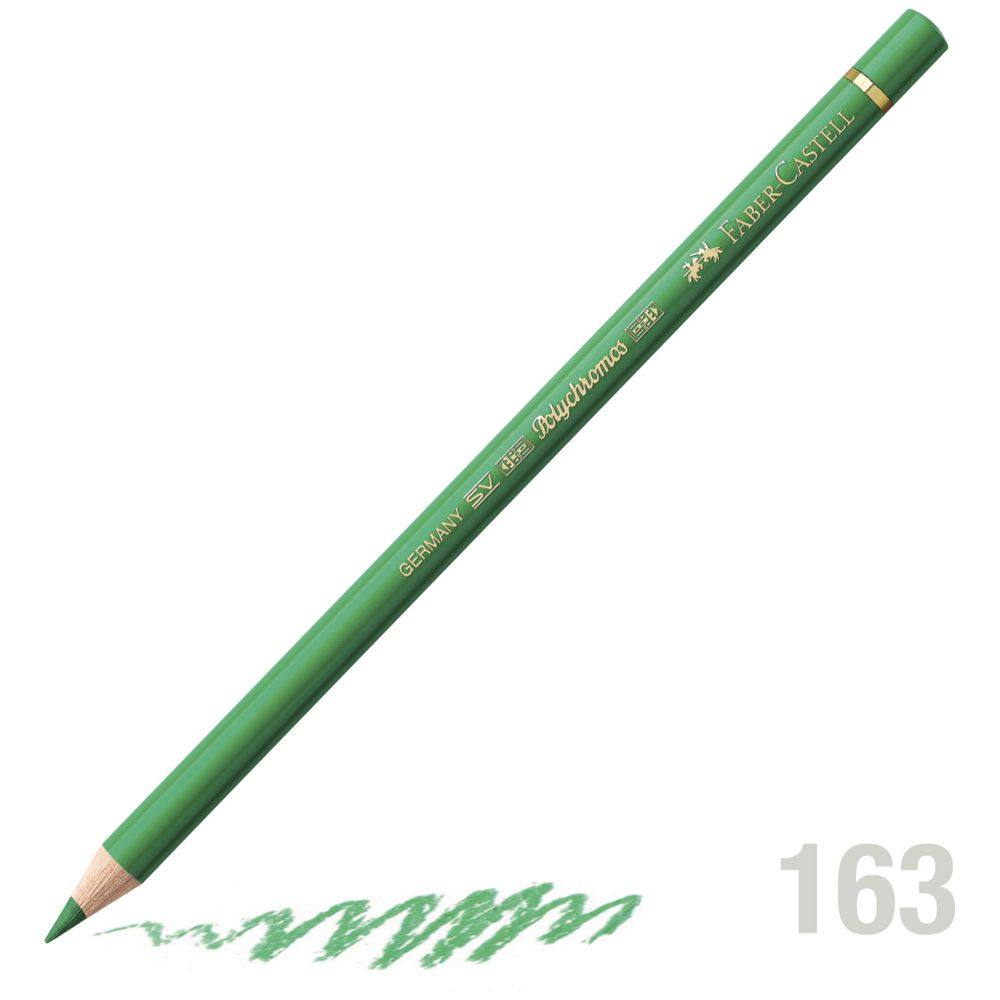 مداد رنگی فابرکاستل پلی کروم تکی کد 163 - Emerald Green