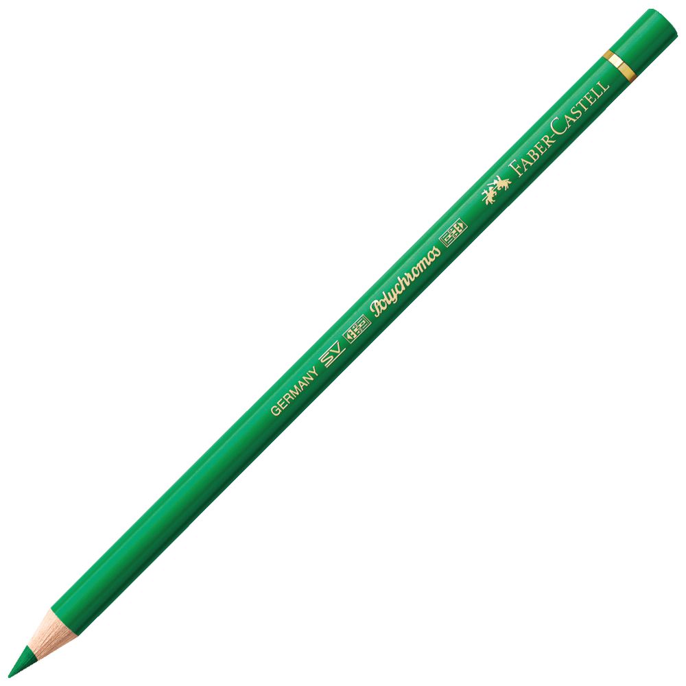 مداد رنگی فابرکاستل پلی کروم تکی کد 163 - Emerald Green