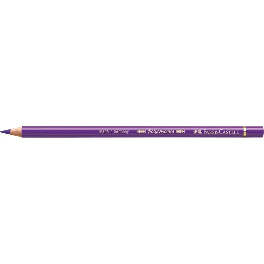 مداد رنگی فابرکاستل پلی کروم تکی کد 160 - Manganese Violet