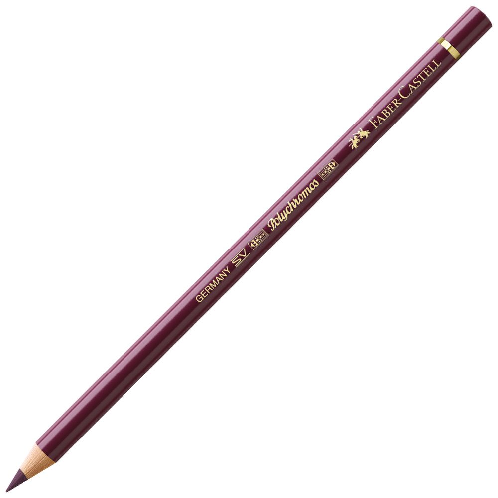 مداد رنگی فابرکاستل پلی کروم تکی کد 194 - Red Violet