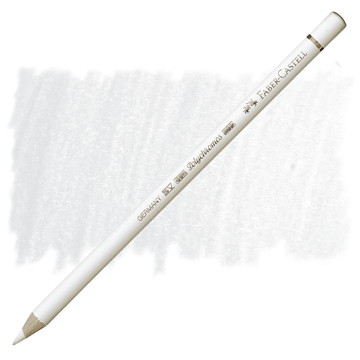 مداد رنگی فابرکاستل پلی کروم تکی کد White - 101