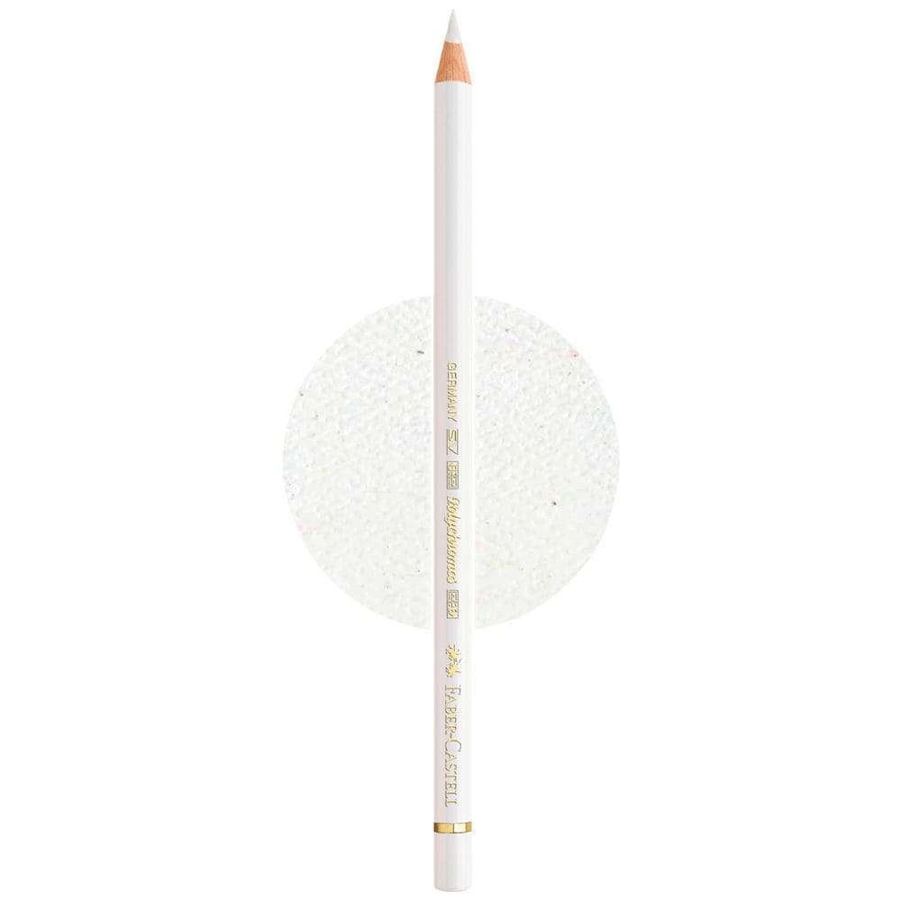 مداد رنگی فابرکاستل پلی کروم تکی کد White - 101