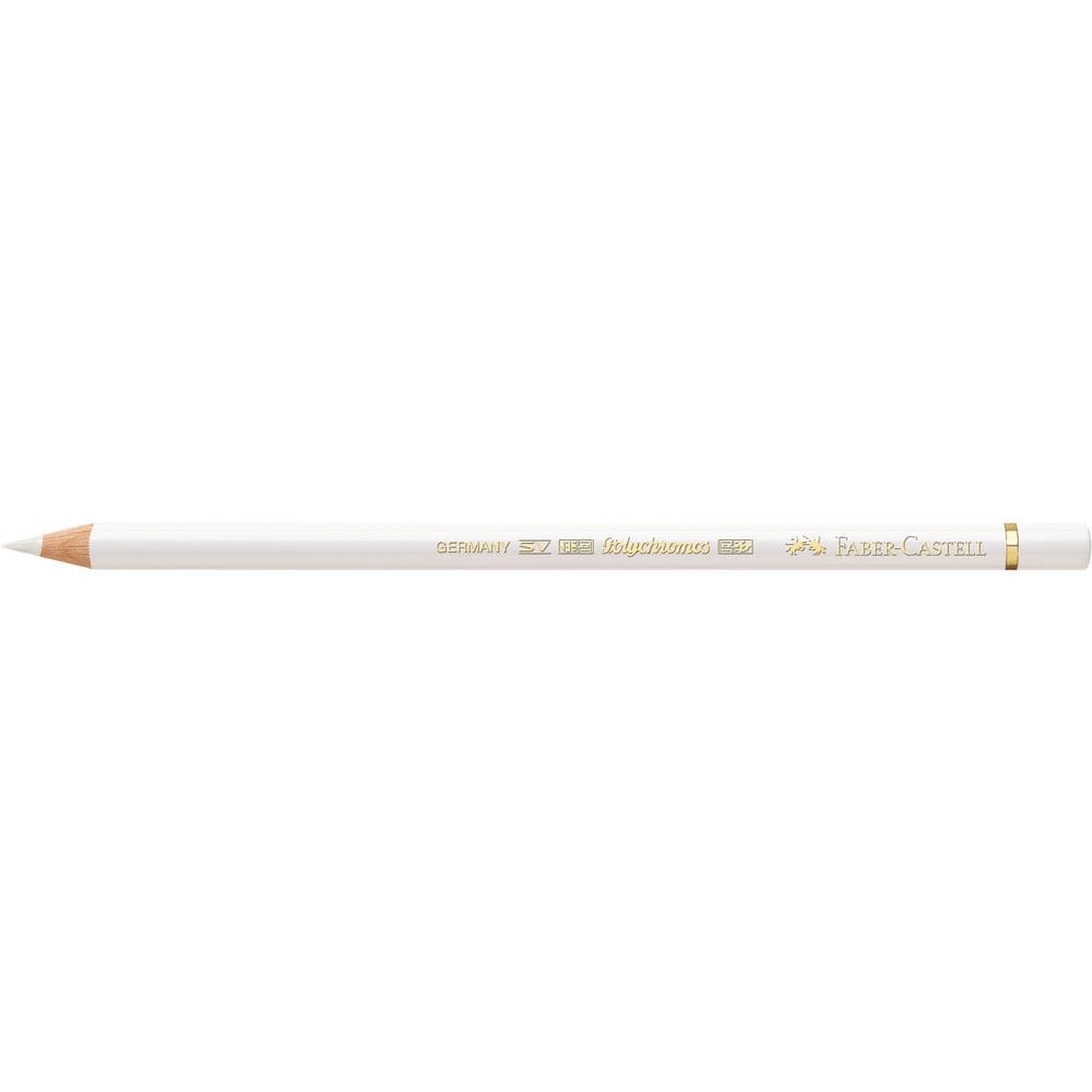 مداد رنگی فابرکاستل پلی کروم تکی کد White - 101