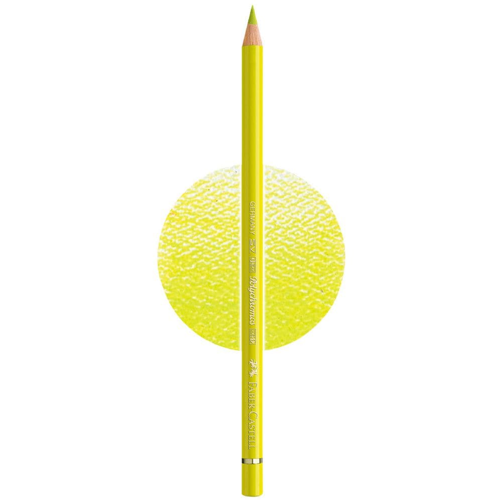 مداد رنگی فابرکاستل پلی کروم تکی کد 205 - Cadmium Yellow Lemon