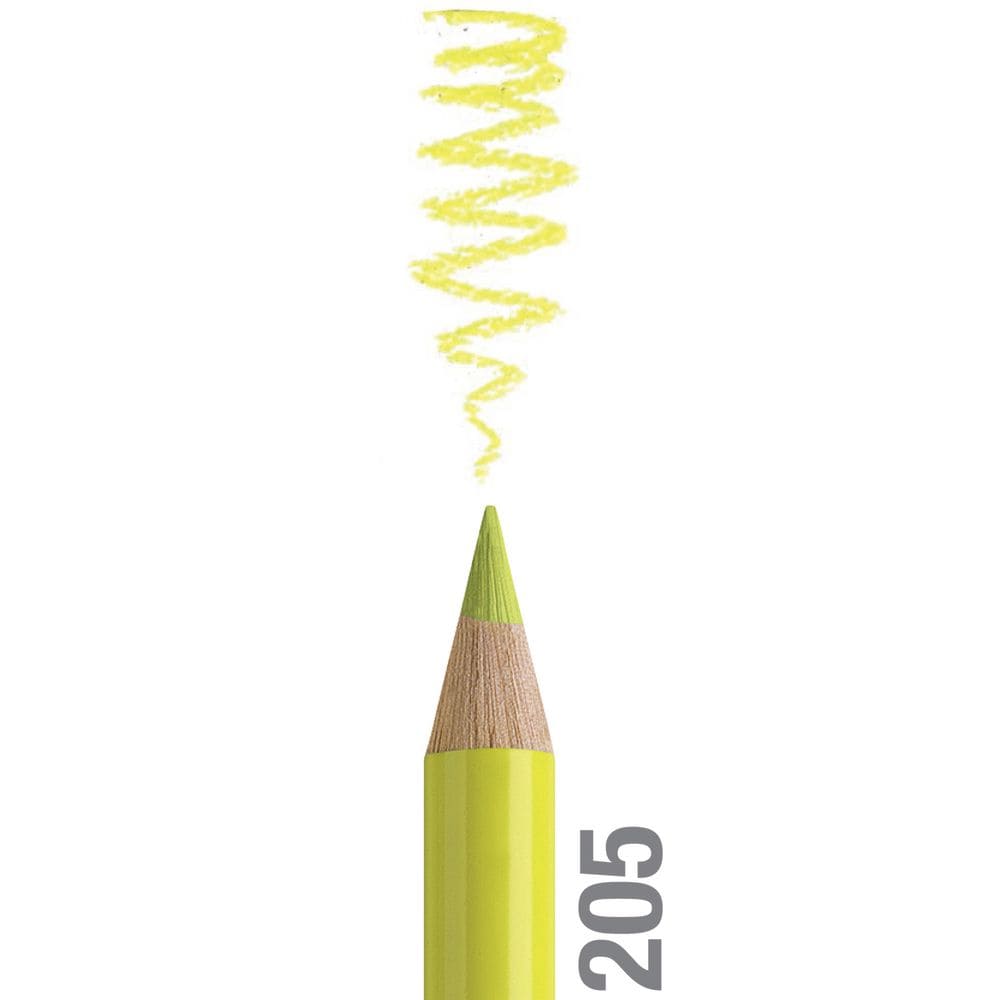 مداد رنگی فابرکاستل پلی کروم تکی کد 205 - Cadmium Yellow Lemon