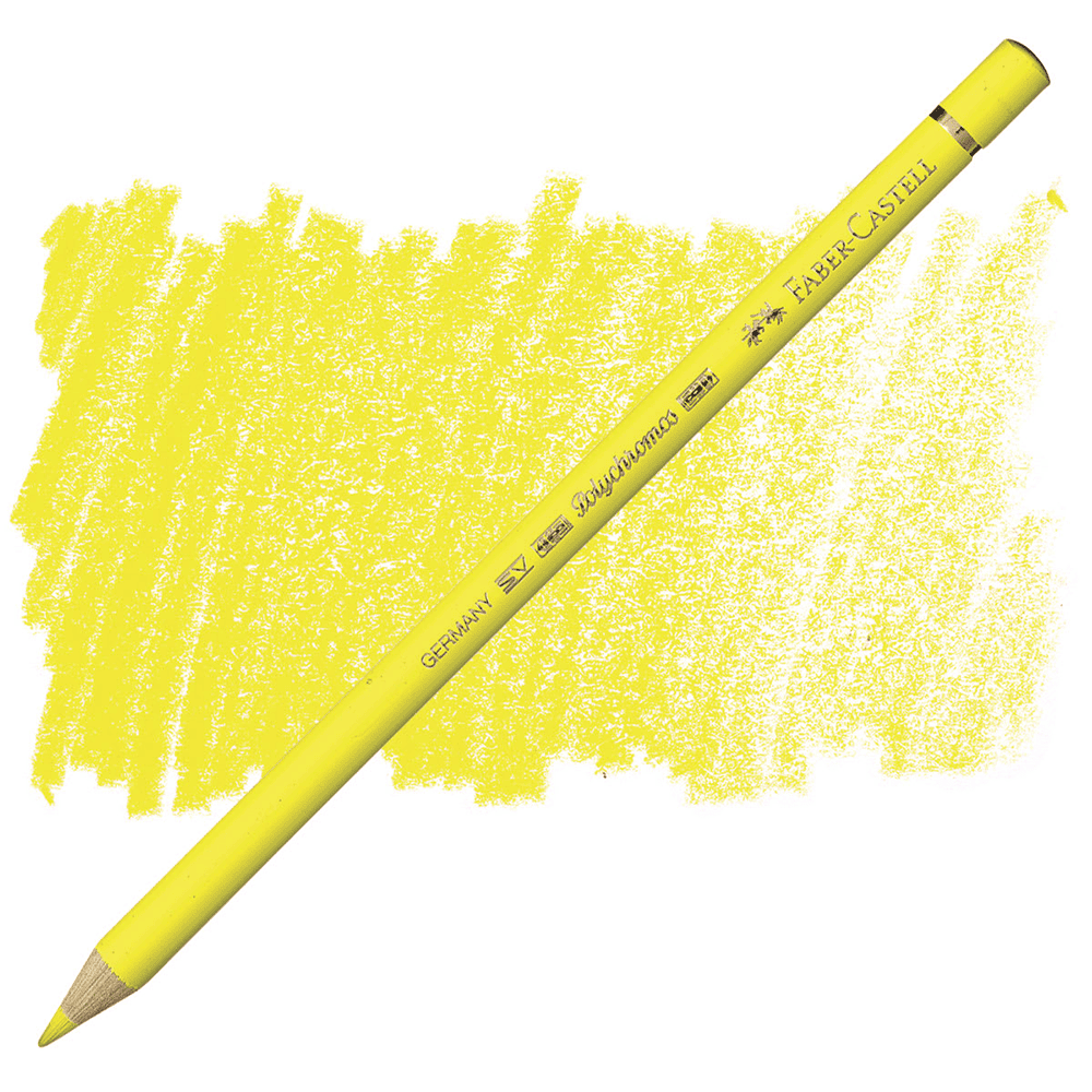 مداد رنگی فابرکاستل پلی کروم تکی کد 105 - Light Cadmium Yellow