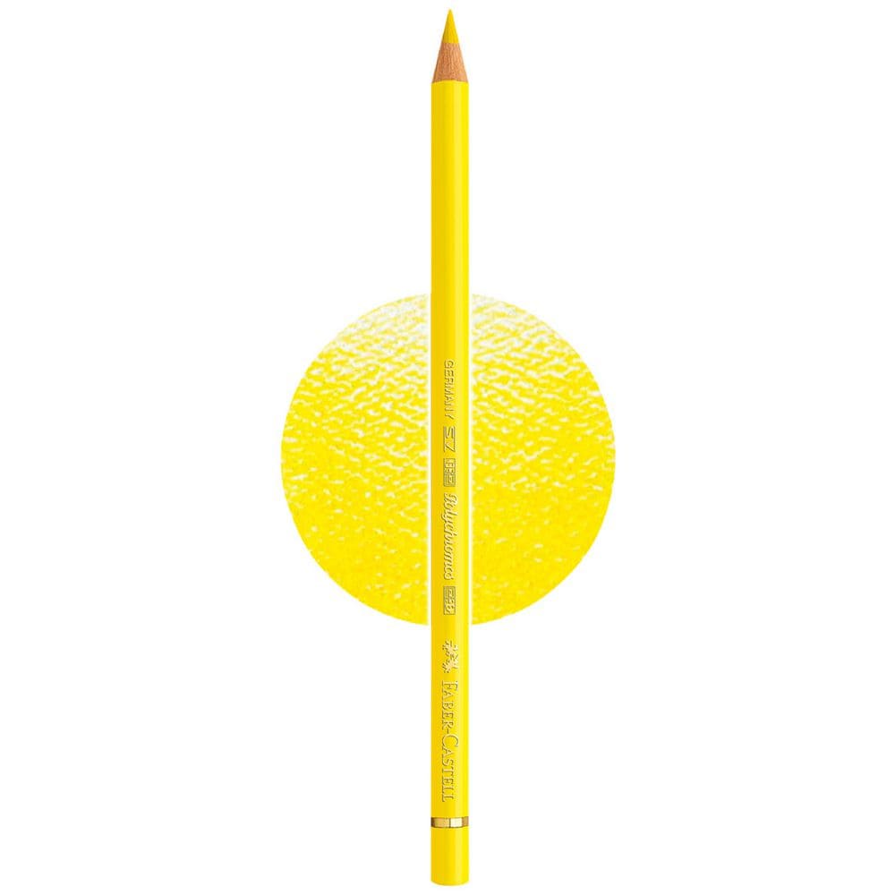 مداد رنگی فابرکاستل پلی کروم تکی کد 105 - Light Cadmium Yellow