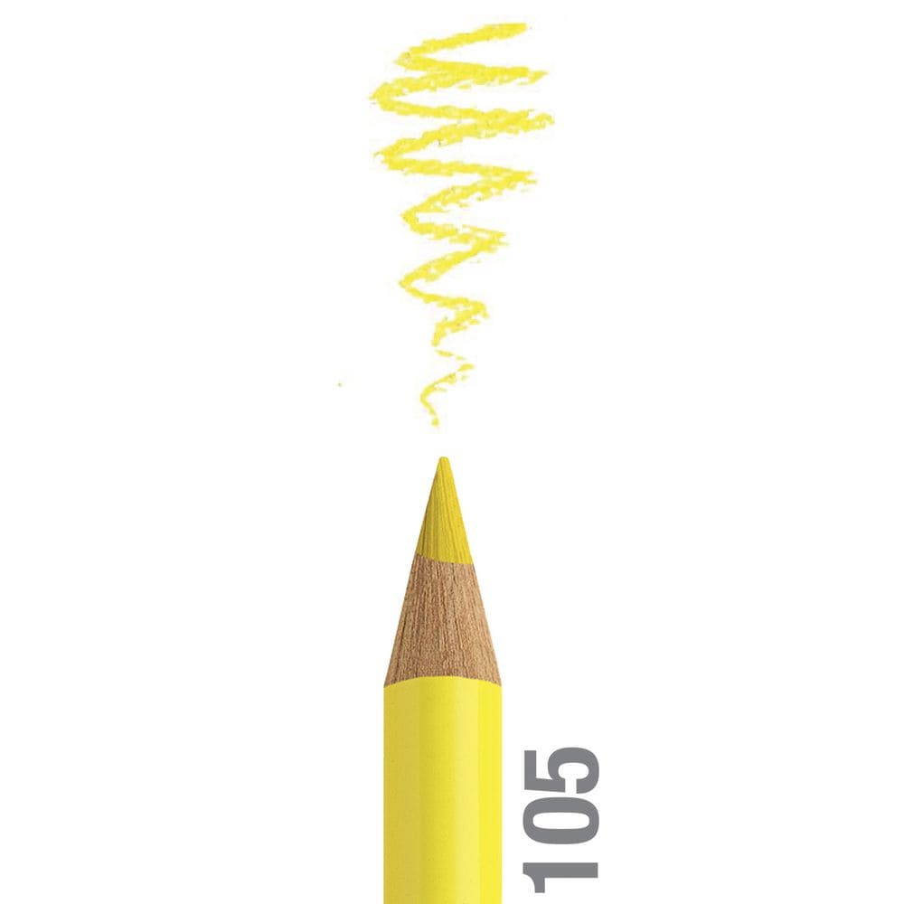 مداد رنگی فابرکاستل پلی کروم تکی کد 105 - Light Cadmium Yellow