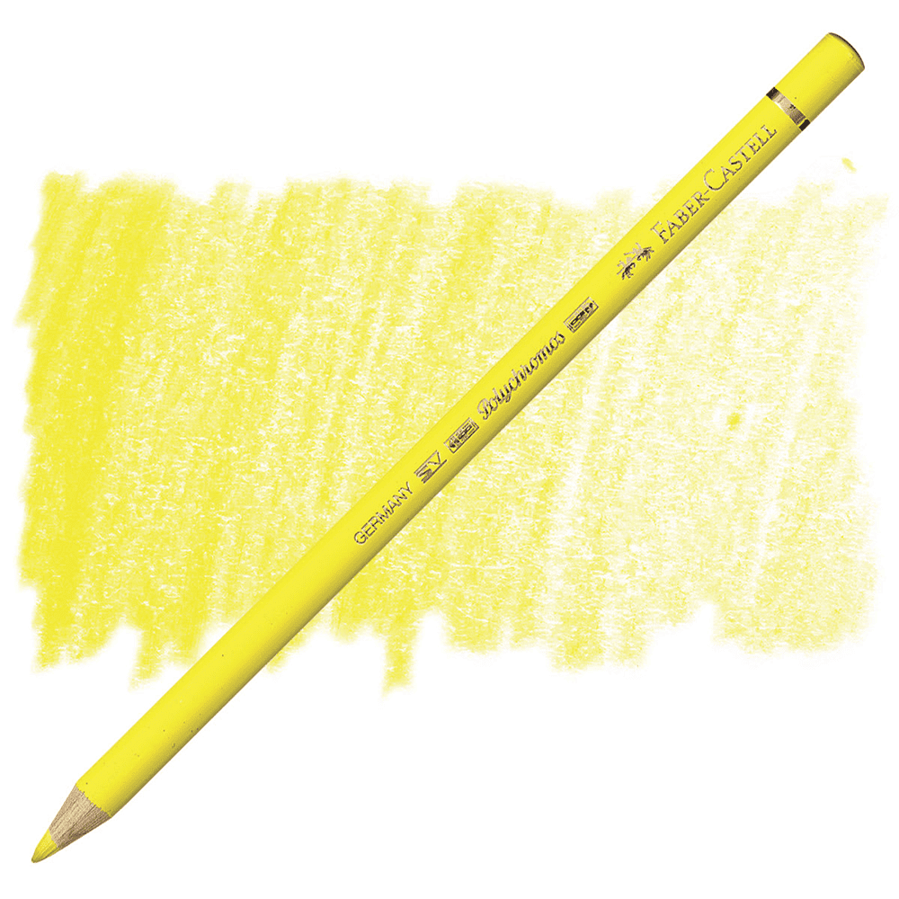 مداد رنگی فابرکاستل پلی کروم تکی کد 106 - Light Chrome Yellow