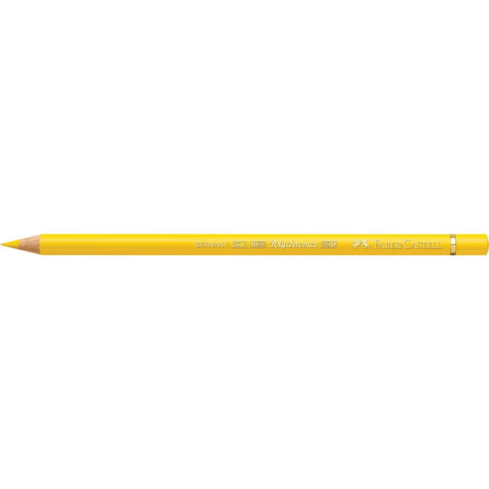 مداد رنگی فابرکاستل پلی کروم تکی کد 107 - Cadmium Yellow