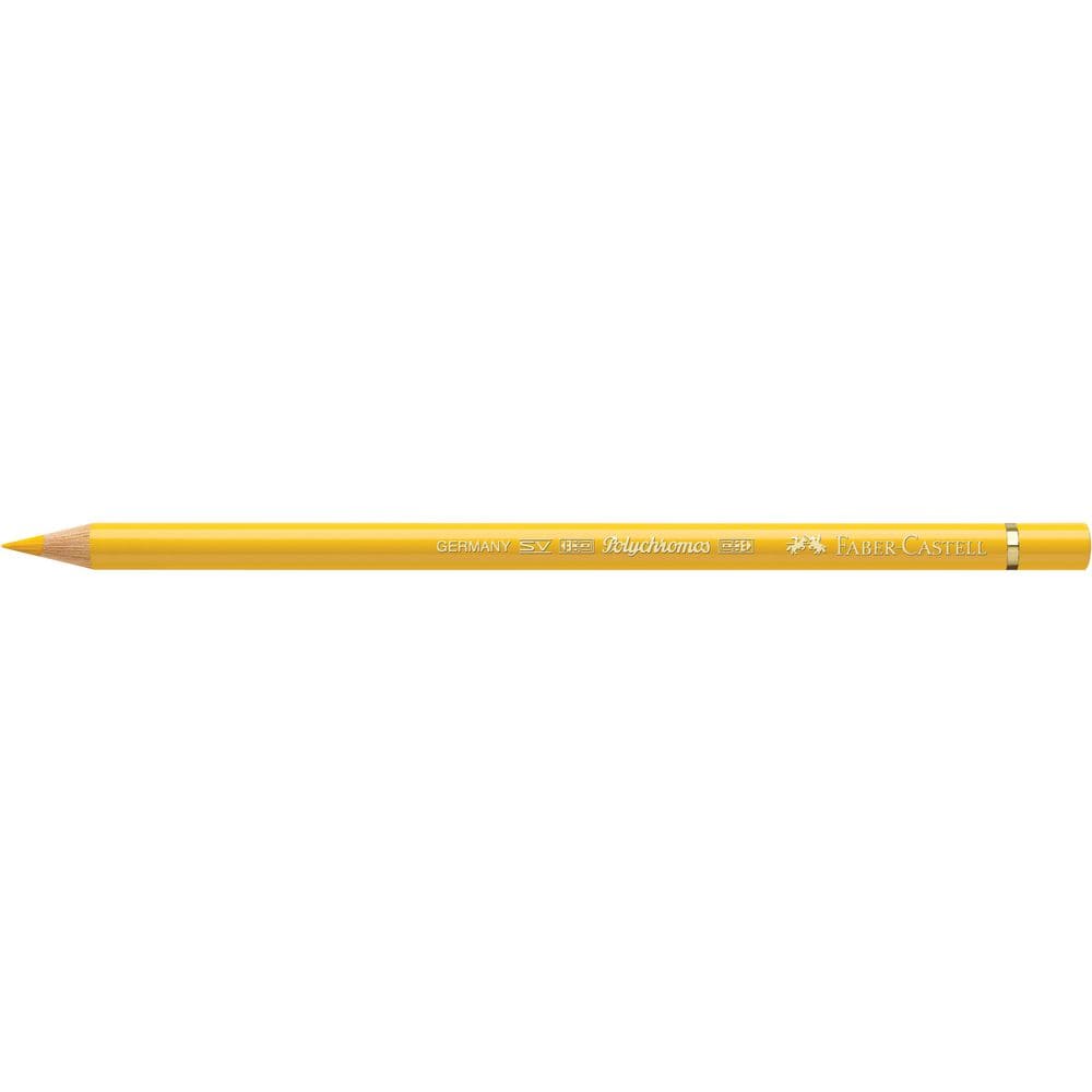 مداد رنگی فابرکاستل پلی کروم تکی کد 108 - Dark Cadmium Yellow