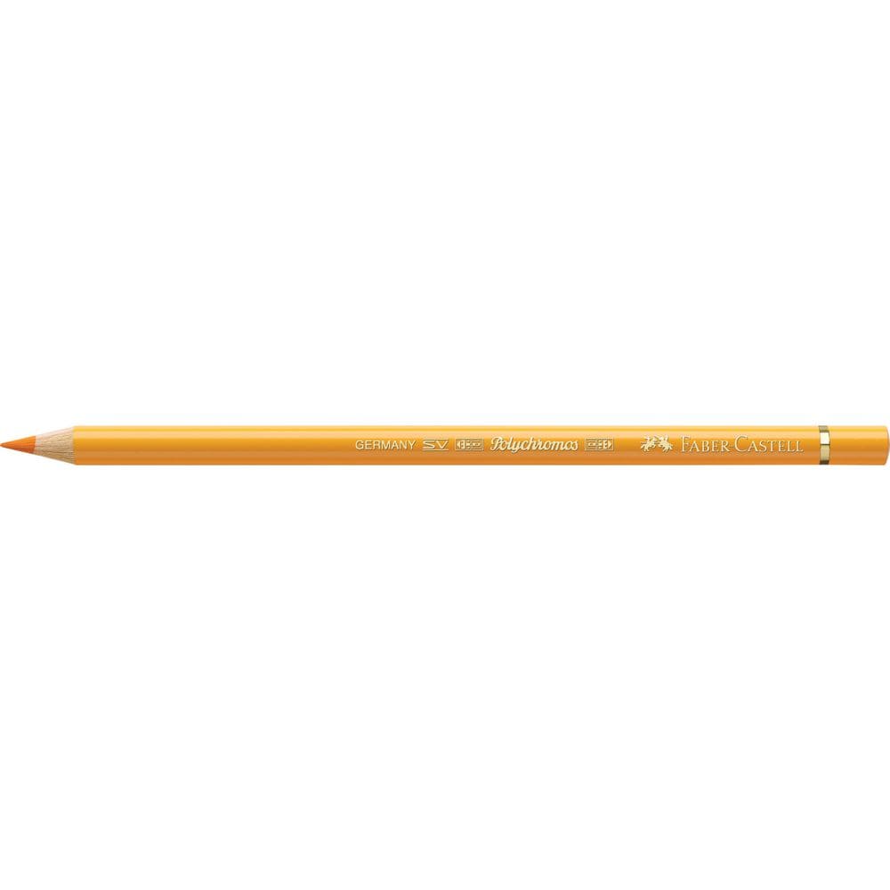مداد رنگی فابرکاستل پلی کروم تکی کد 109 - Dark Chrome Yellow