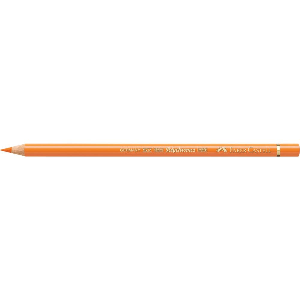 مداد رنگی فابرکاستل پلی کروم تکی کد 111 - Cadmium Orange