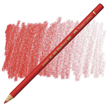 مداد رنگی فابرکاستل پلی کروم تکی کد 118 - Scarlet Red