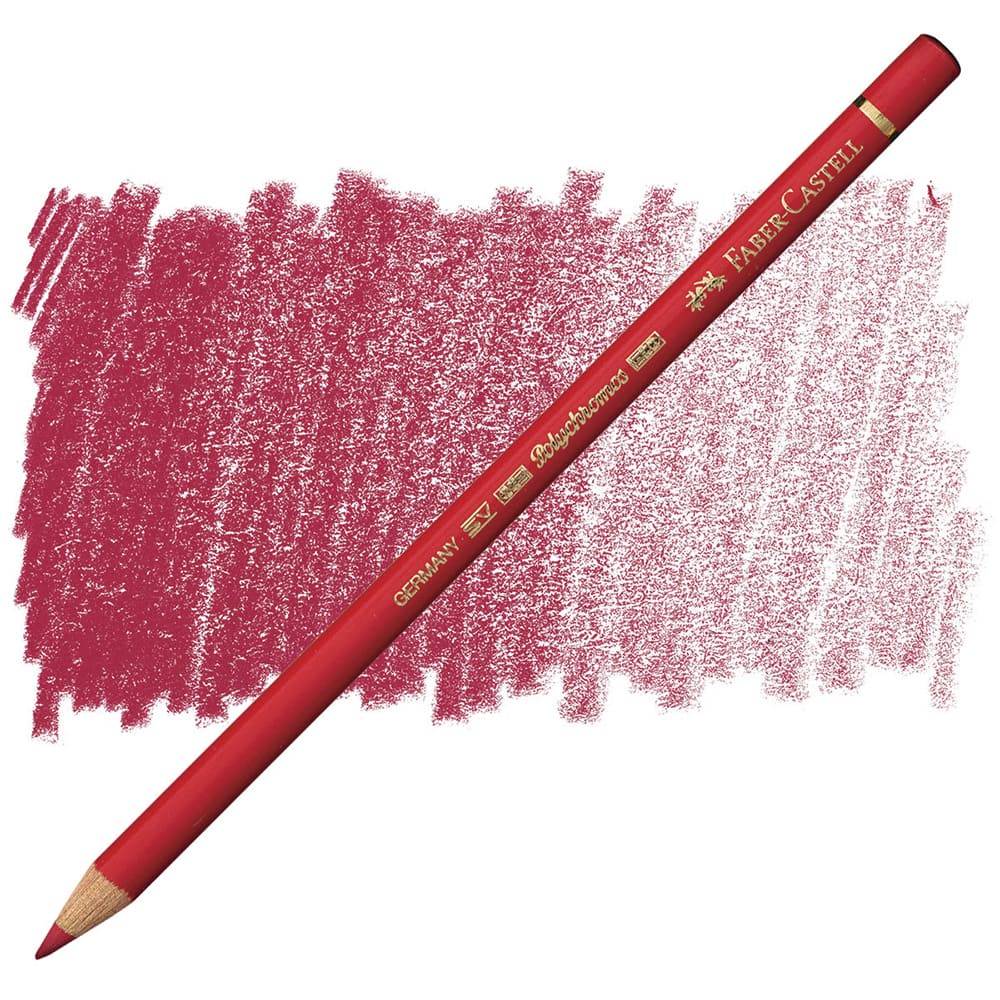 مداد رنگی فابرکاستل پلی کروم تکی کد 219 - Deep Scarlet Red