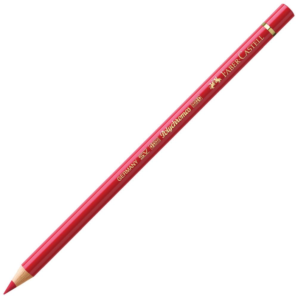 مداد رنگی فابرکاستل پلی کروم تکی کد 219 - Deep Scarlet Red
