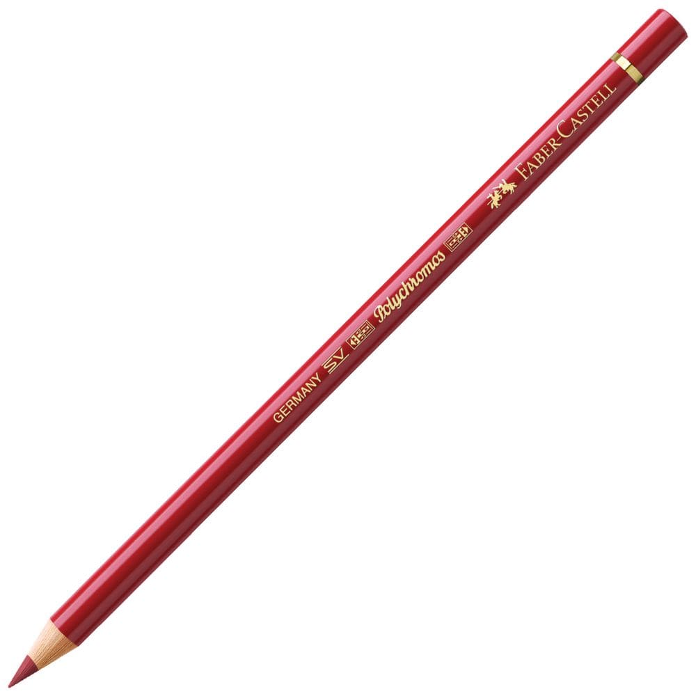 مداد رنگی فابرکاستل پلی کروم تکی کد 217 - Middle Cadmium Red