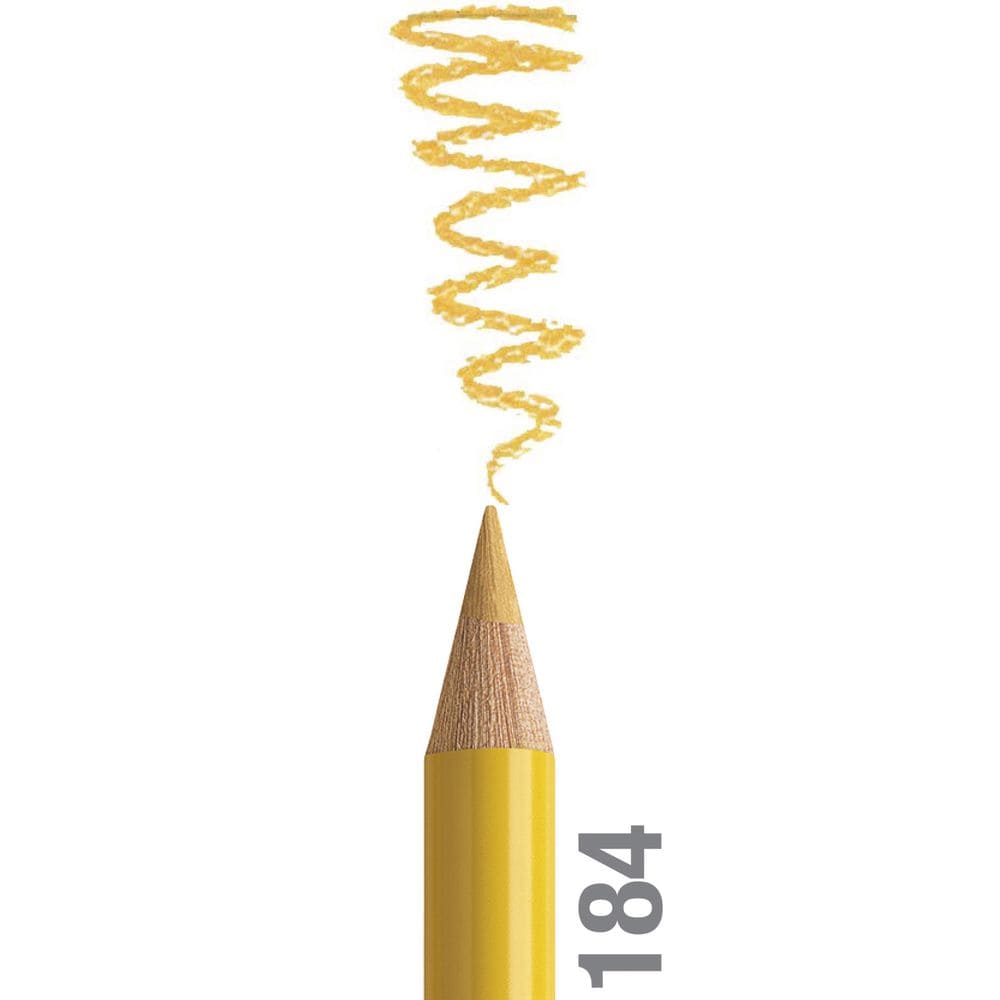 مداد رنگی فابرکاستل پلی کروم تکی کد 184 - Dark Naples Ochre
