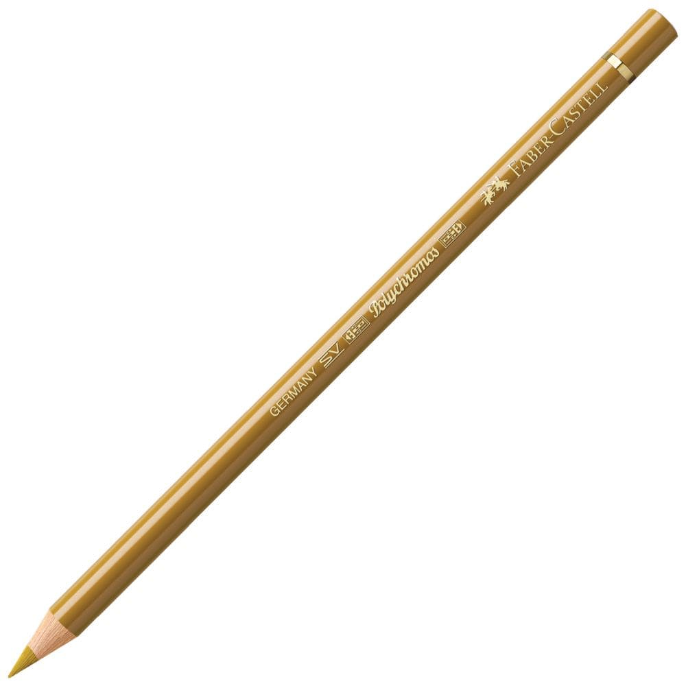 مداد رنگی فابرکاستل پلی کروم تکی کد 268 - Green Gold