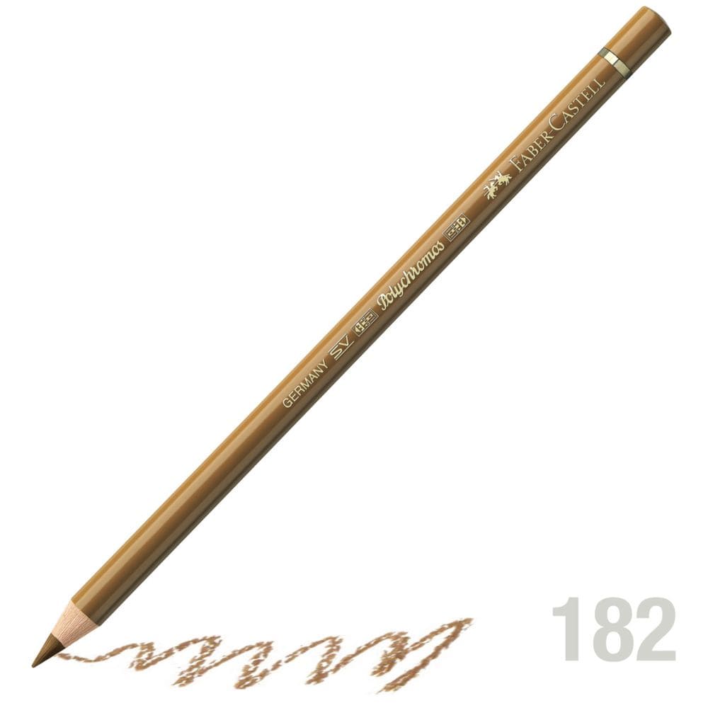 مداد رنگی فابرکاستل پلی کروم تکی کد 182 - Brown Ochre