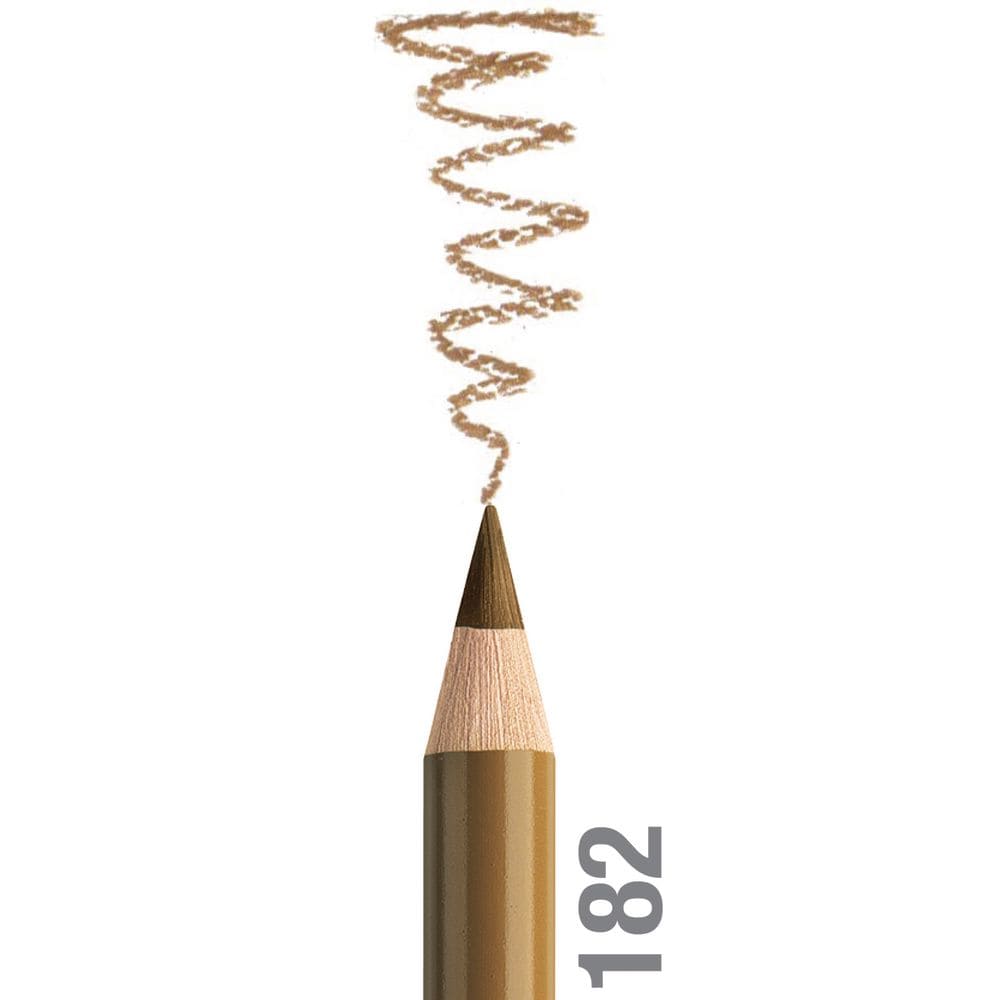 مداد رنگی فابرکاستل پلی کروم تکی کد 182 - Brown Ochre