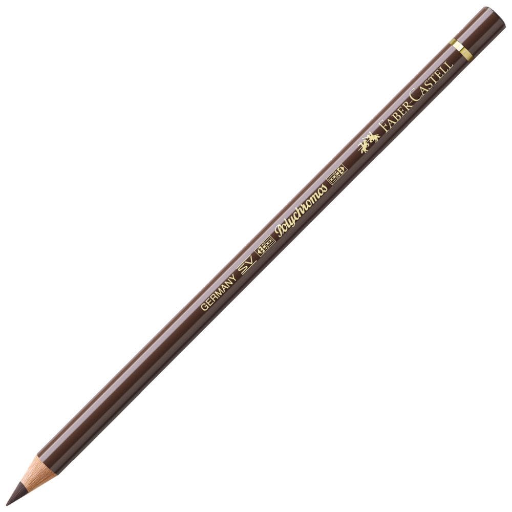 مداد رنگی فابرکاستل پلی کروم تکی کد 280 - Burnt Umber