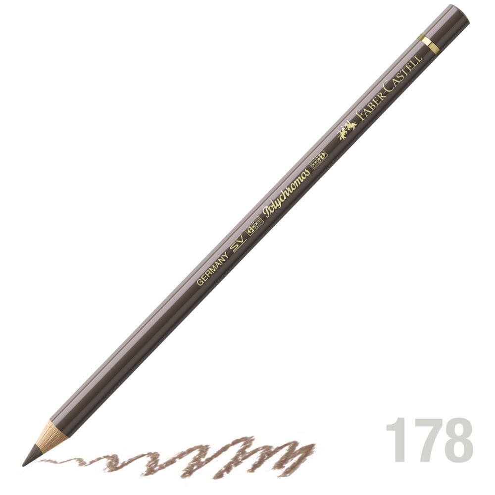 مداد رنگی فابرکاستل پلی کروم تکی کد 178 - Nougat