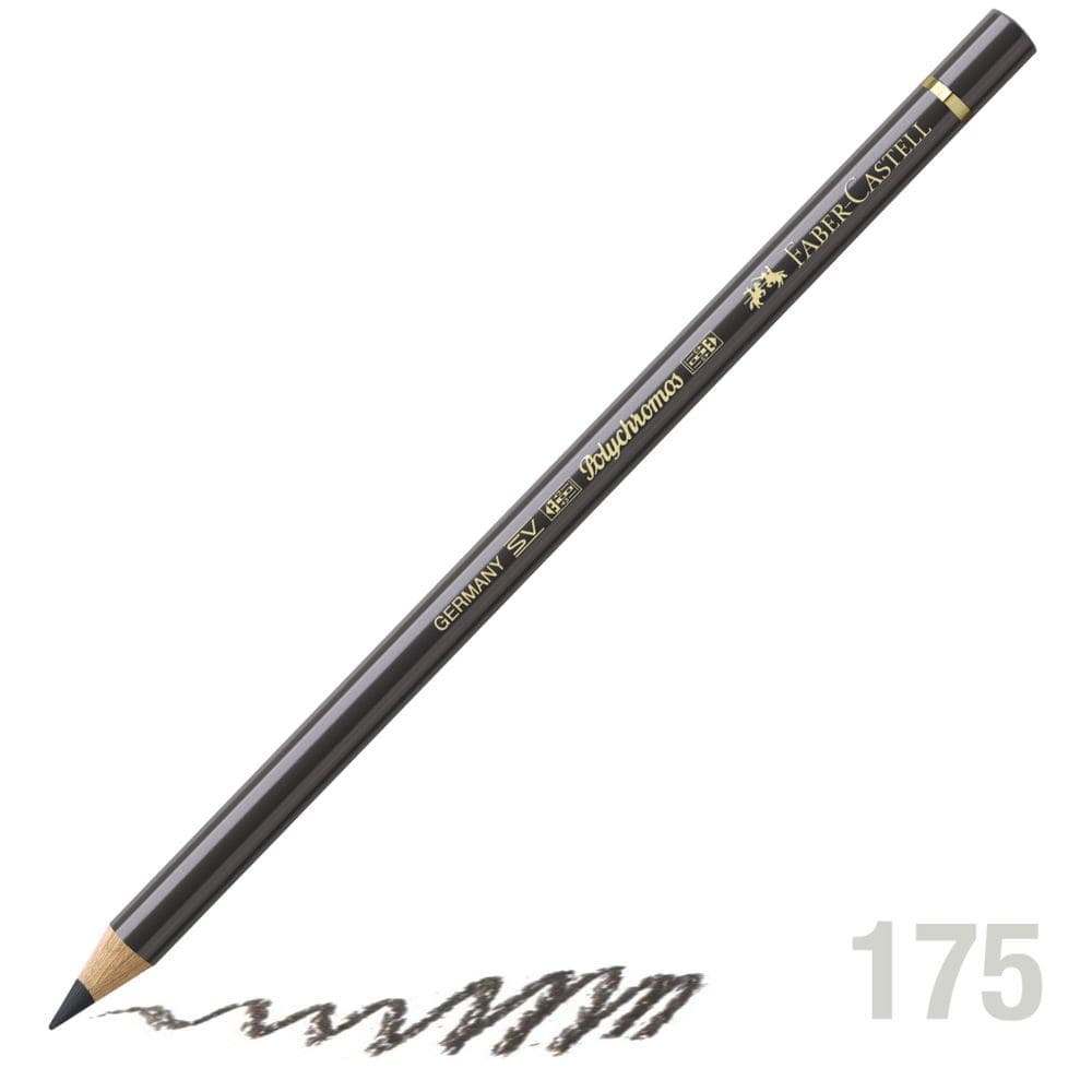 مداد رنگی فابرکاستل پلی کروم تکی کد 175 - Dark Sepia