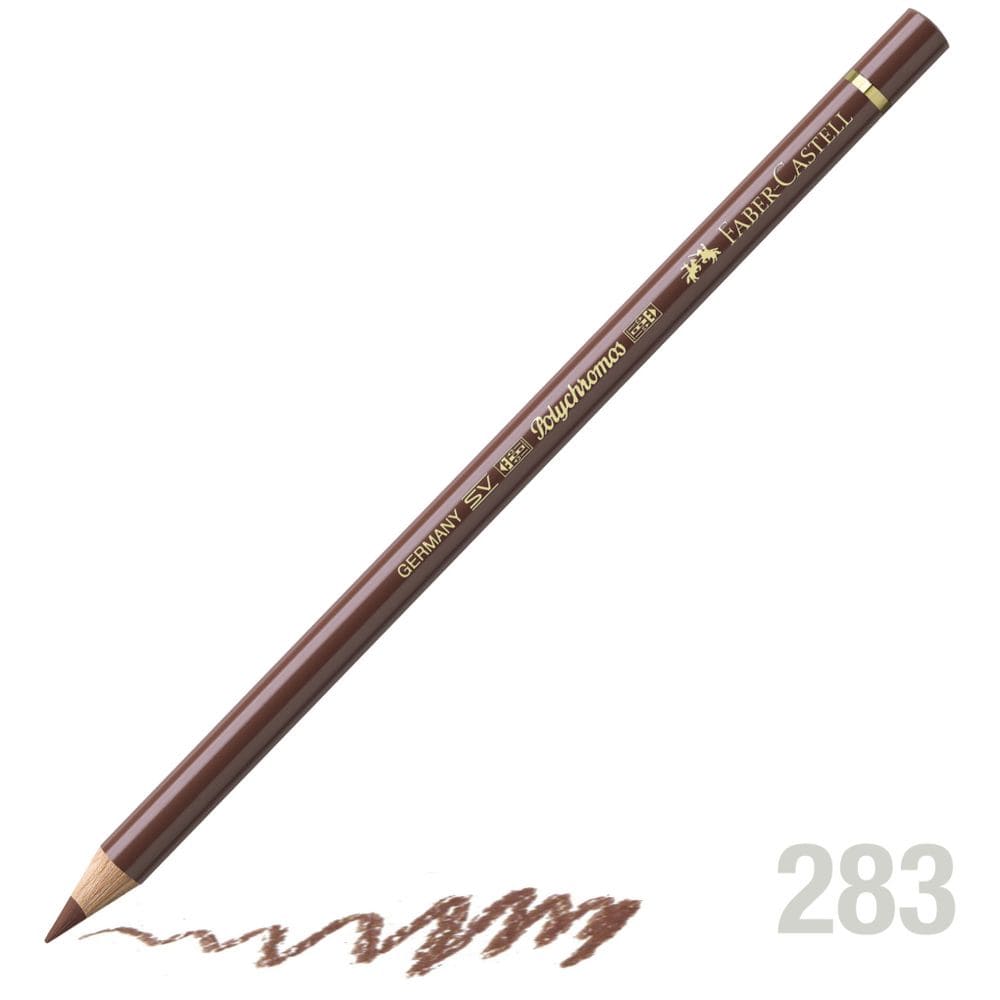 مداد رنگی فابرکاستل پلی کروم تکی کد 283 - Burnt Siena