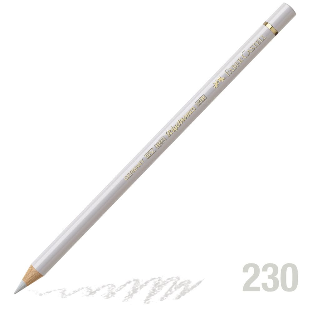 مداد رنگی فابرکاستل پلی کروم تکی کد 230 - Cold Gray I
