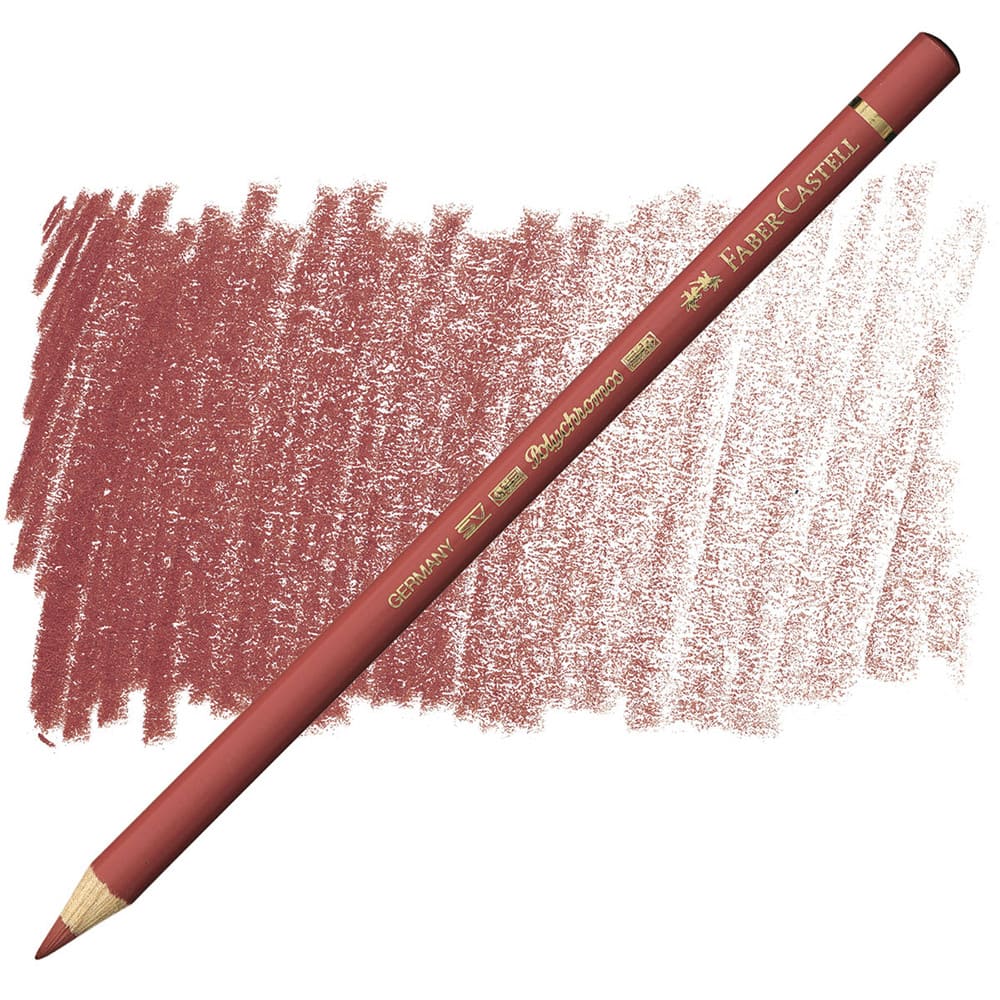 مداد رنگی فابرکاستل پلی کروم تکی کد 190 - Venetian Red