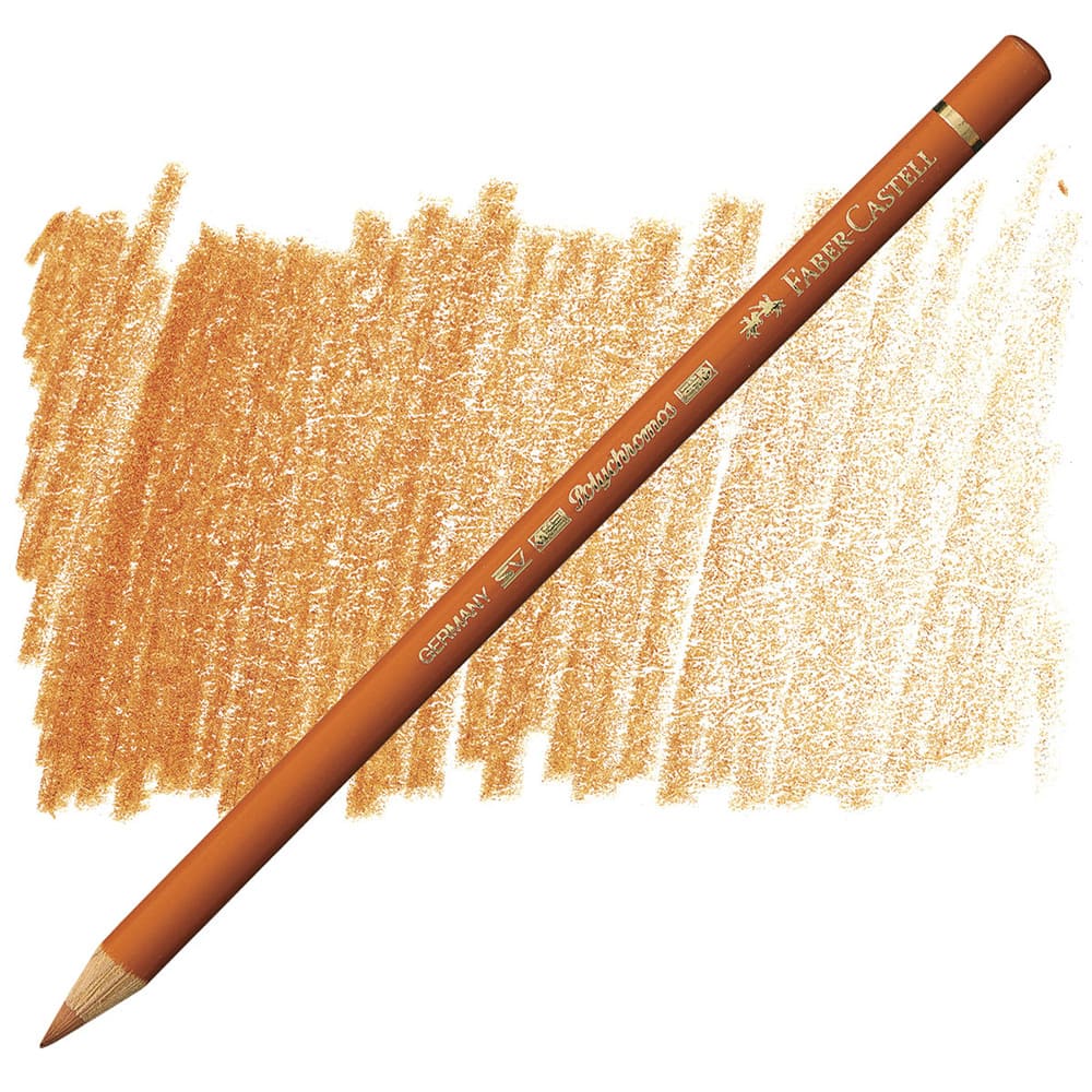 مداد رنگی فابرکاستل پلی کروم تکی کد 186 - Terracotta