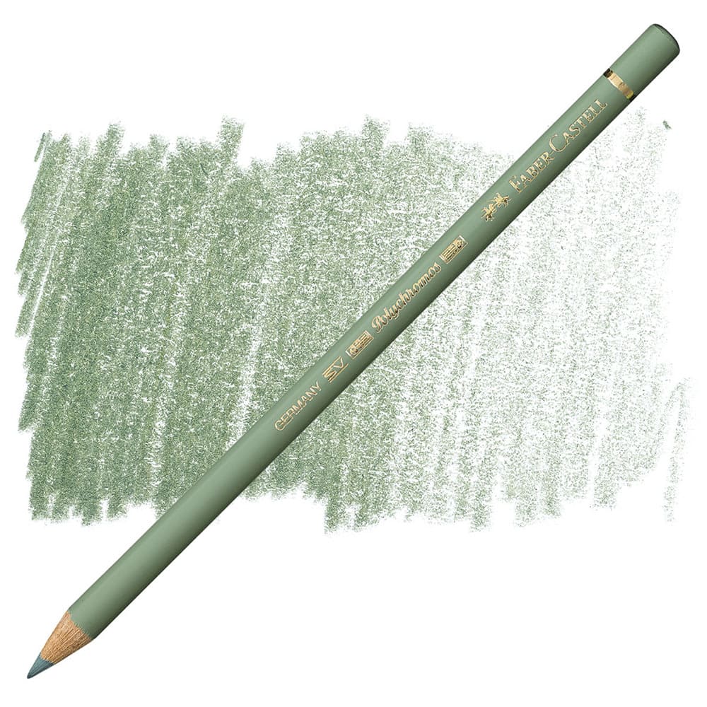 مداد رنگی فابرکاستل پلی کروم تکی کد 172 - Earth Green