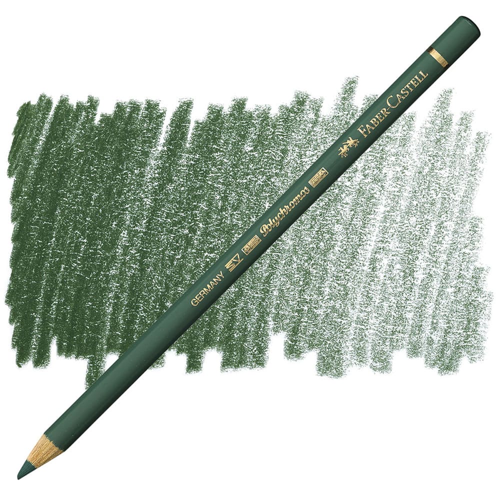 مداد رنگی فابرکاستل پلی کروم تکی کد 165 - Juniper Green